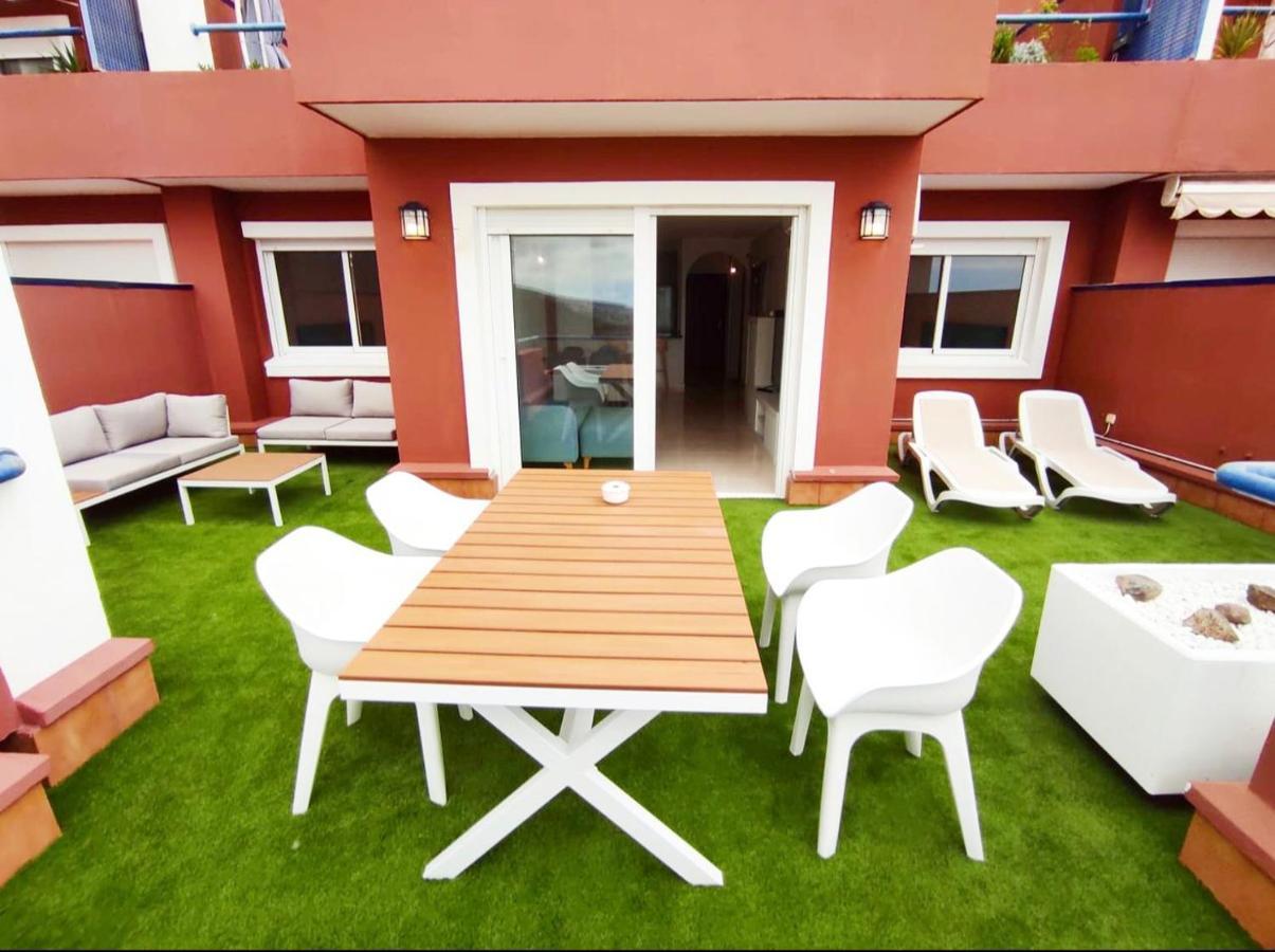 Wonderful View, Huge Terrace Solarium, Private Parking Apartment Costa Adeje  Bagian luar foto