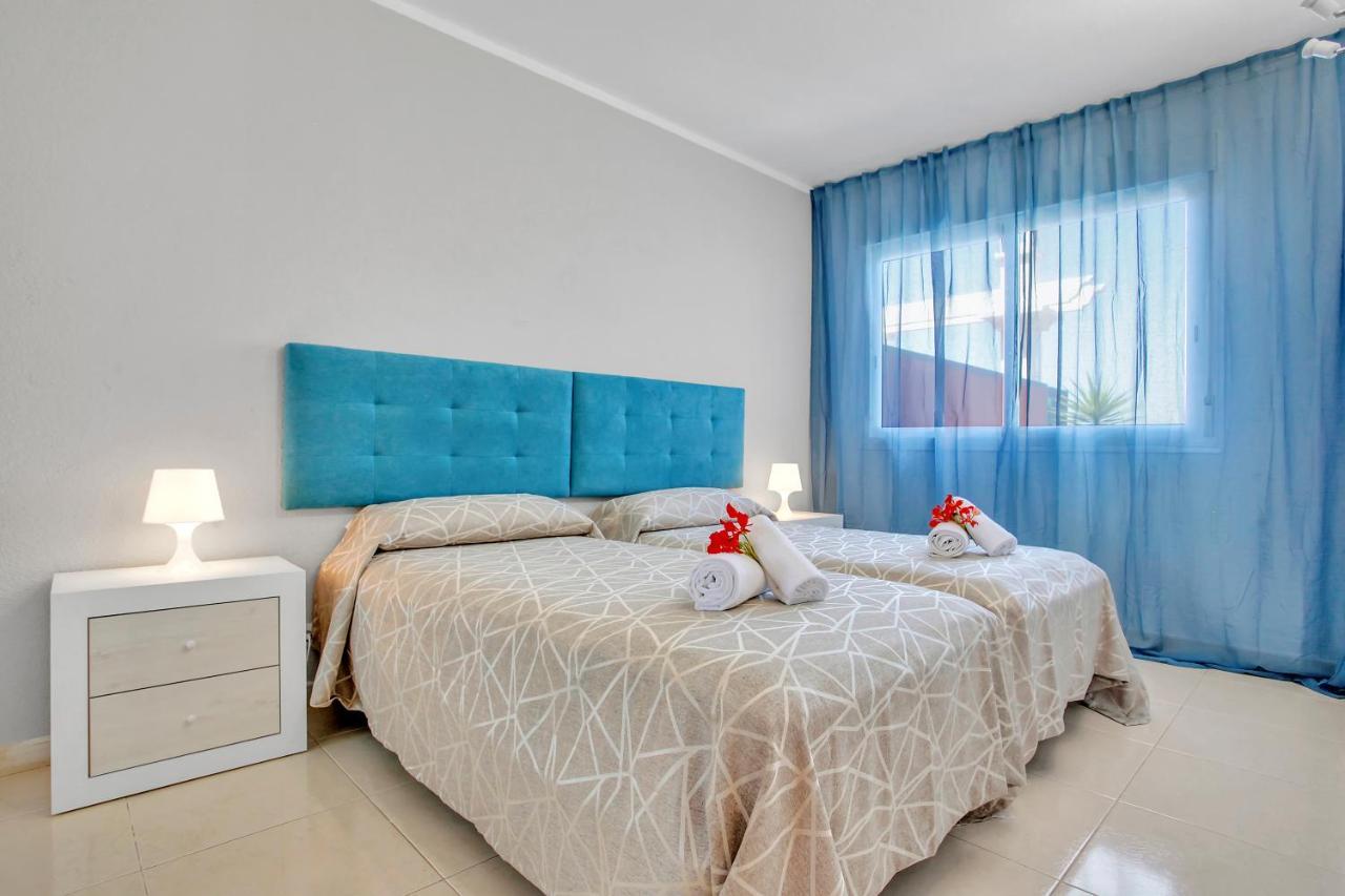 Wonderful View, Huge Terrace Solarium, Private Parking Apartment Costa Adeje  Bagian luar foto