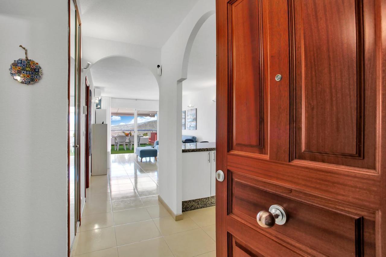 Wonderful View, Huge Terrace Solarium, Private Parking Apartment Costa Adeje  Bagian luar foto