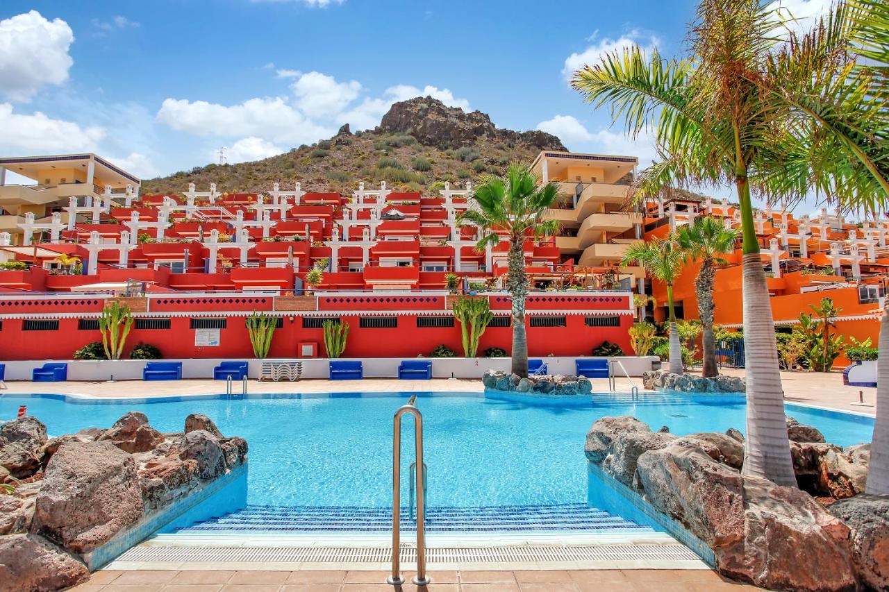 Wonderful View, Huge Terrace Solarium, Private Parking Apartment Costa Adeje  Bagian luar foto